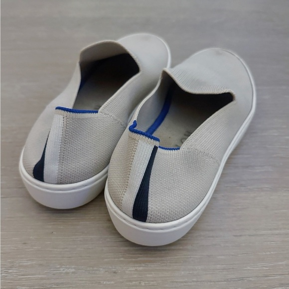 ROTHY’S women’s The Original beige knit slip on sneakers shoes size 8 - Picture 2 of 9